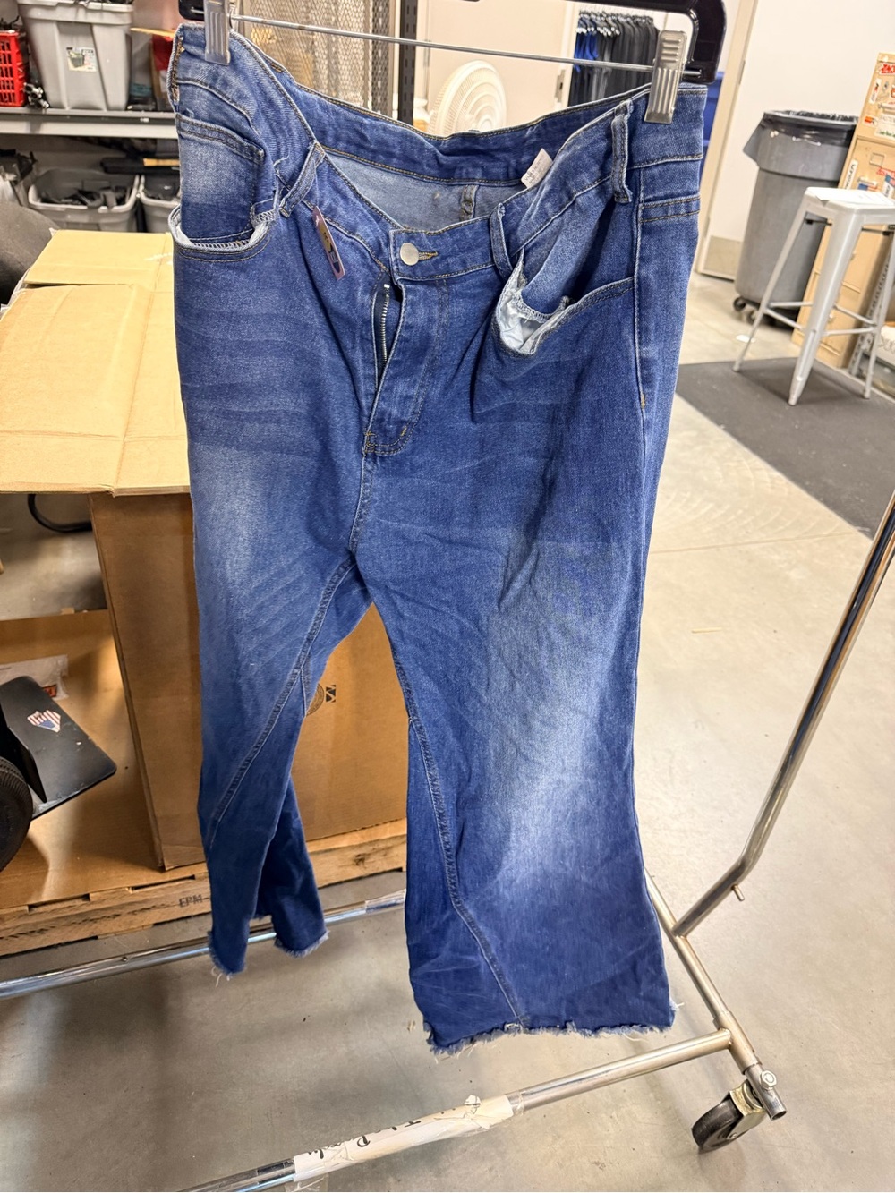Classic Ladies Bell Blue Denim Jeans